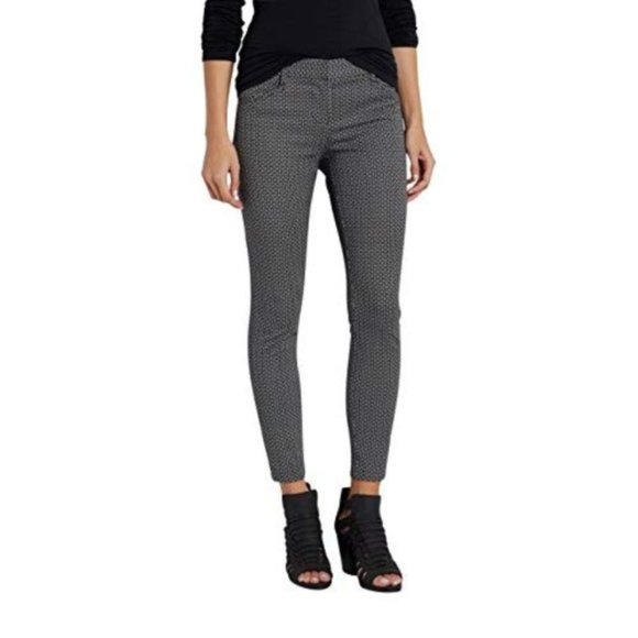 Maurices Pants - Maurices The Smart Diamond Patterned Round The Clock Skinny Ankle Pant